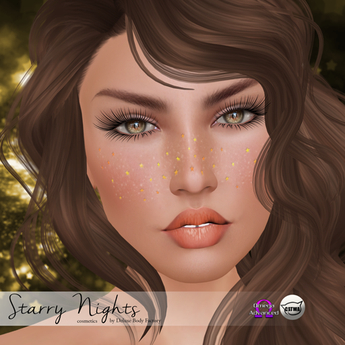 Second Life Marketplace - Starry nights - golden star freckles
